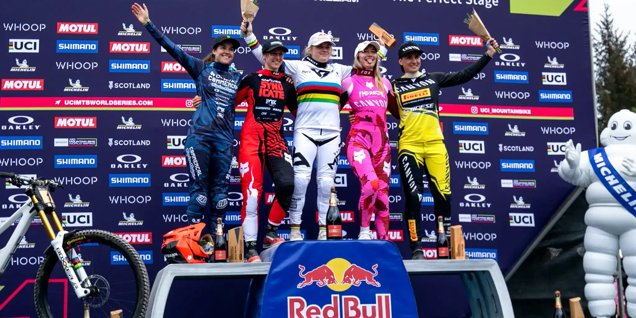 Podium Fort William femme 2024