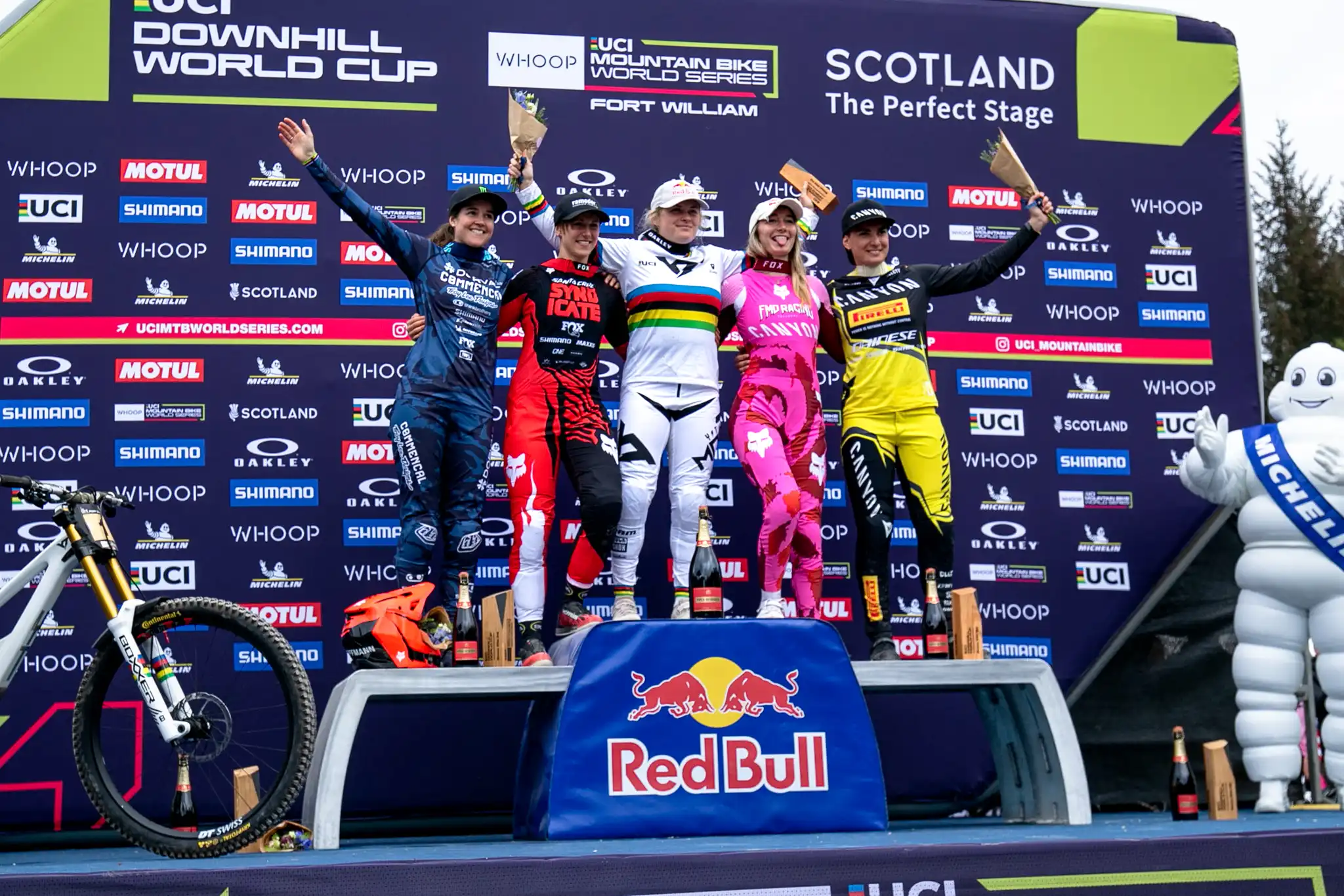 Podium Fort William femme 2024